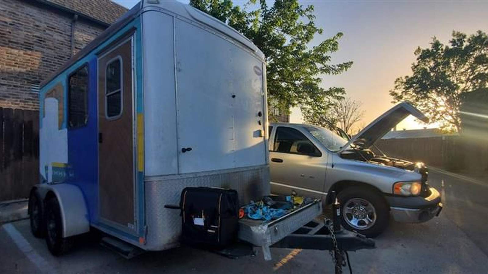 Stolen dog grooming trailer now found, owner says