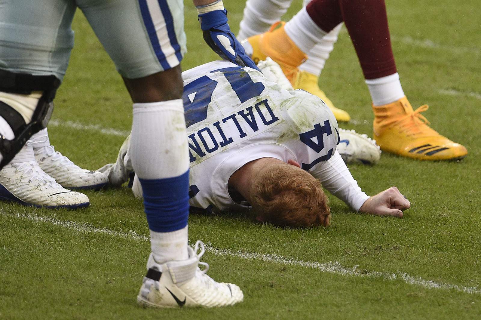 McCarthy upset Cowboys didn’t confront Washington linebacker after illegal hit on Andy Dalton
