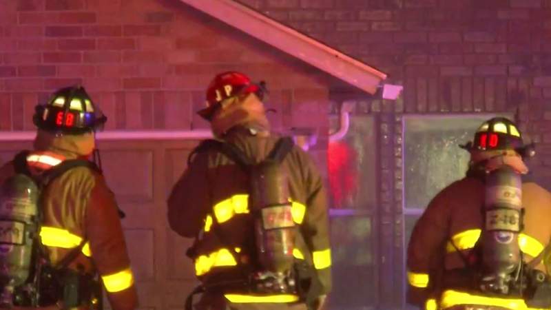 SAFD: Heavy flames destroy 2-story home on far Northeast Side; no one hurt