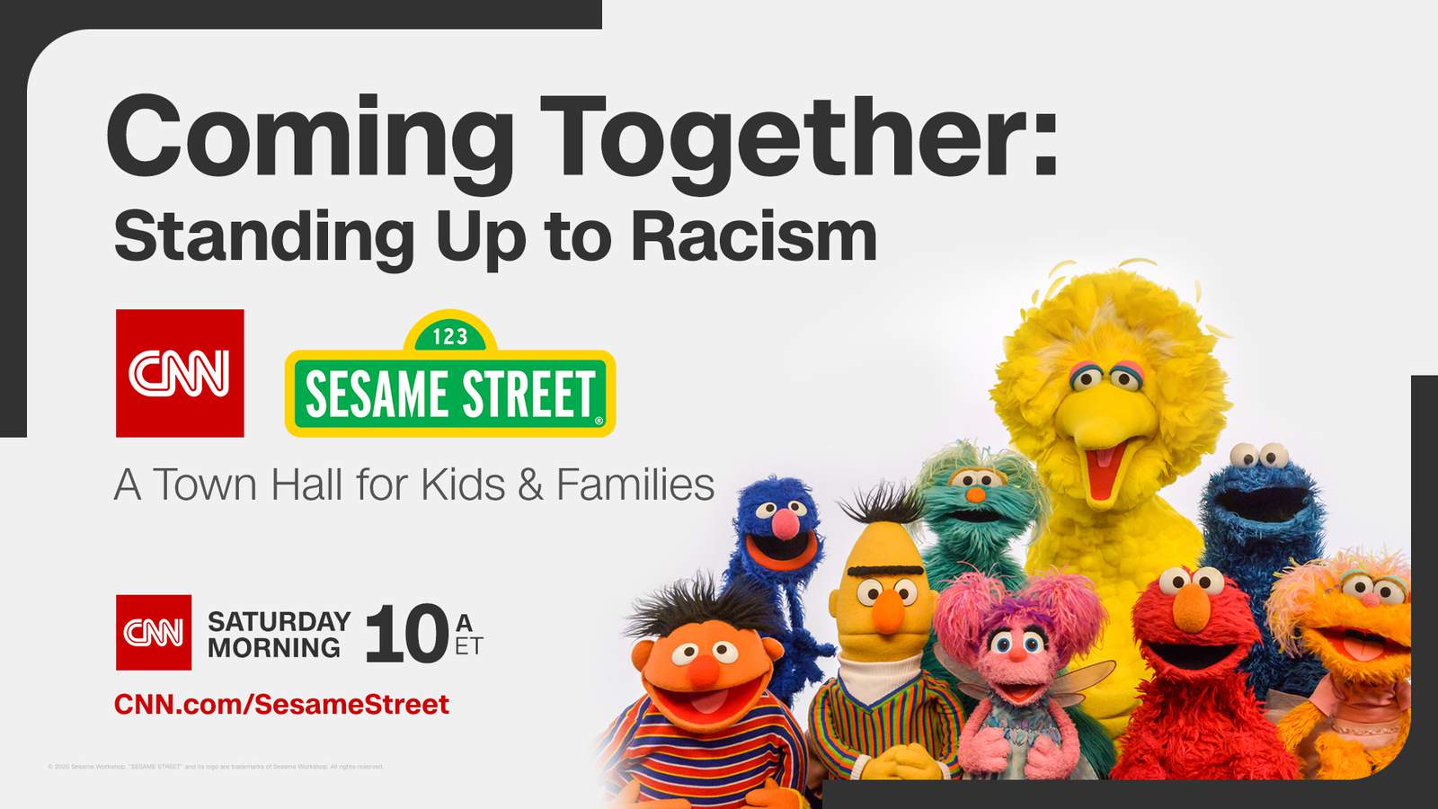 How to watch the CNN and ‘Sesame Street’ town hall addressing racism