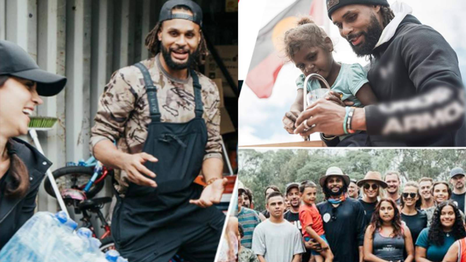 Patty Mills honored for social justice initiatives for Indigenous people of Australia