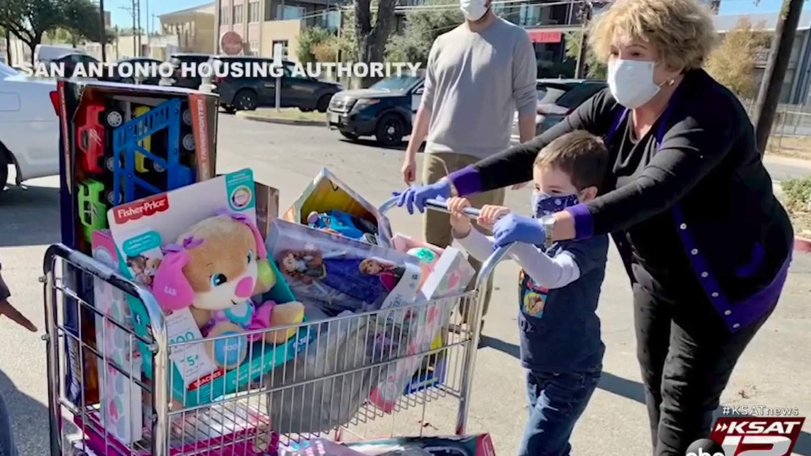 Gifts pour in after Alazan Apache Courts toy drive theft