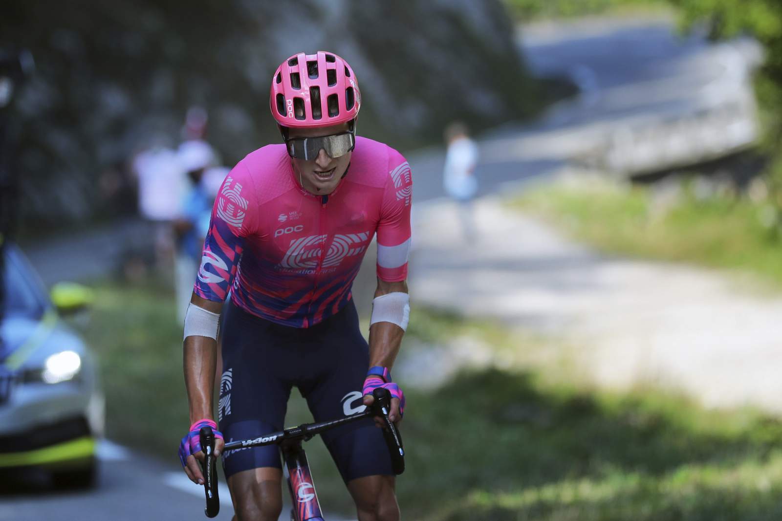 First Native American racer blazes trail at Tour de France