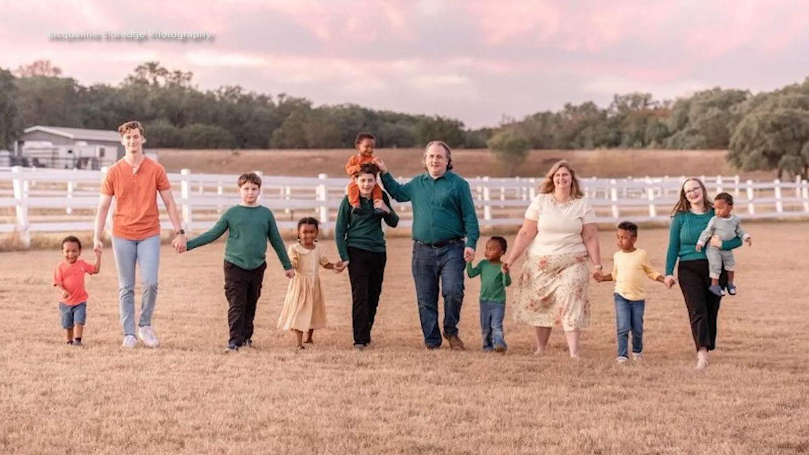 San Antonio couple observes National Adoption Month in a big way