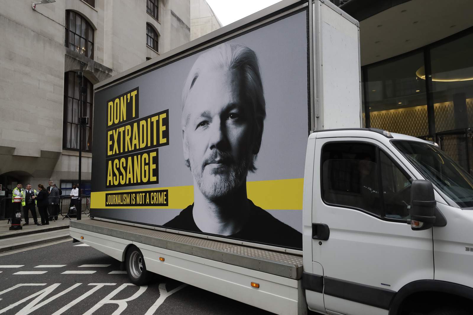 Assange told to stop interrupting witnesses at UK hearing