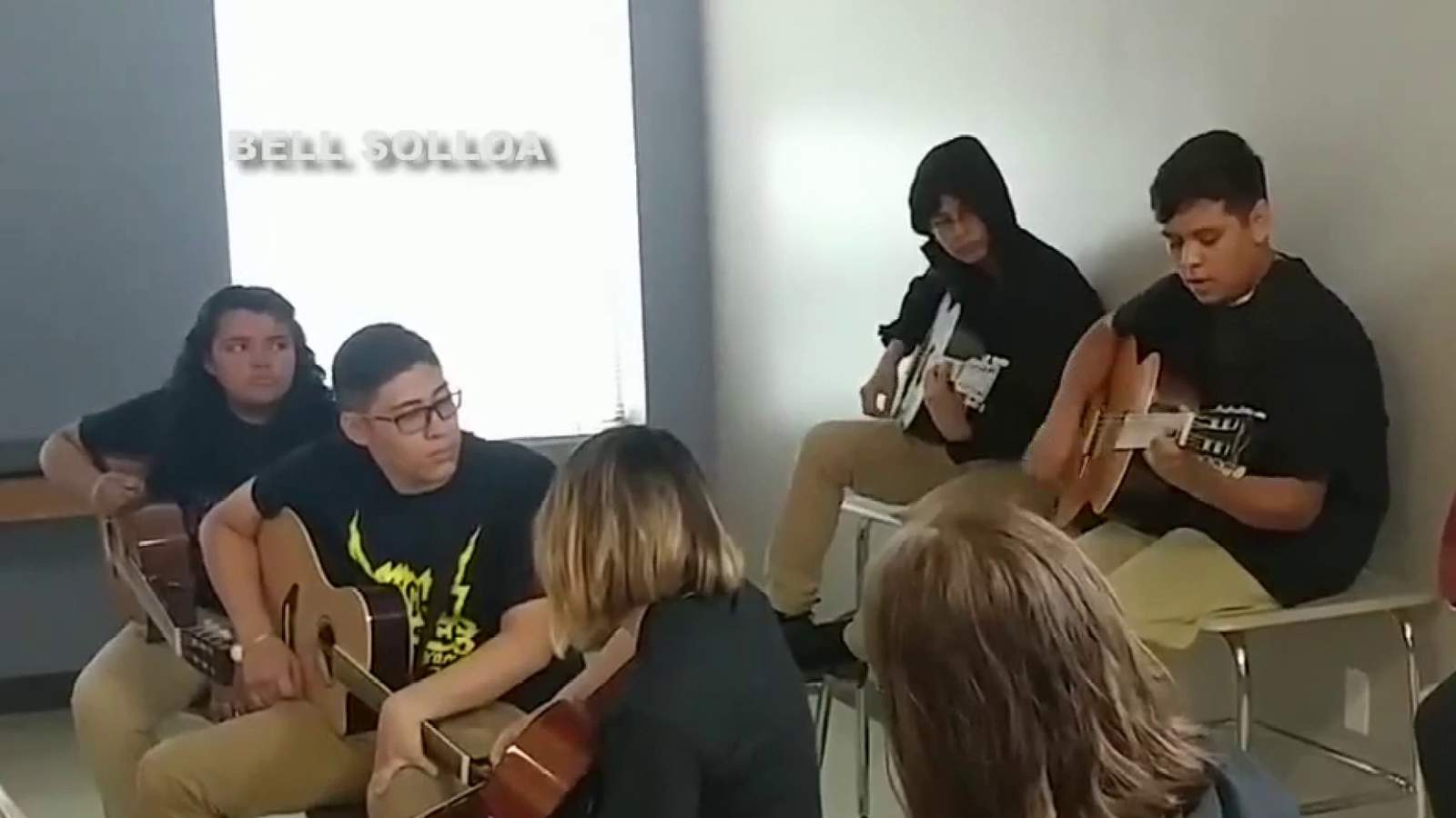 Mother, son create after-school Rock and Roll music program for San Antonio students