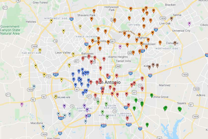 Map: Where San Antonio-area students can find free school meals during closures 