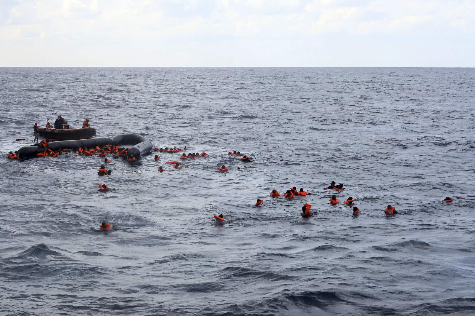 5 migrants evacuated, 257 onboard Mediterranean rescue ship