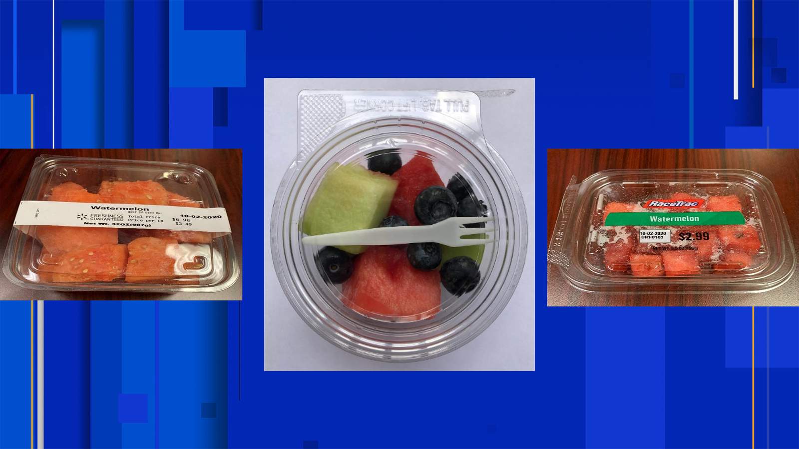 Country Fresh recalls watermelon chunks sold in Texas Walmart stores, Racetrac locations
