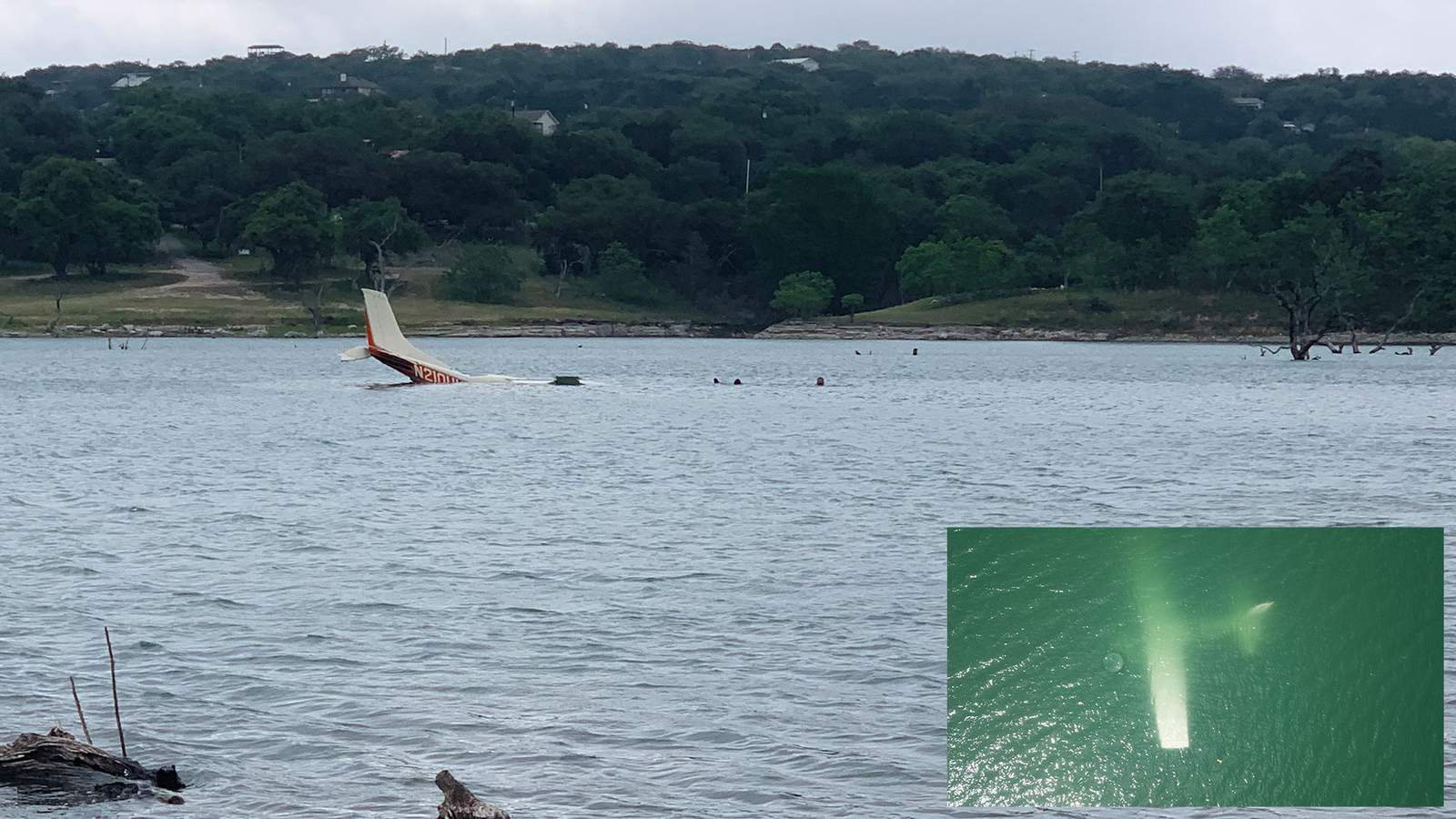 ’I thought for sure they were dead:’ Man recounts helping passengers to shore after emergency plane landing in Canyon Lake