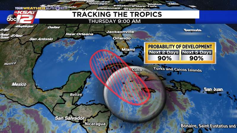 Watching the Gulf: Potential tropical development