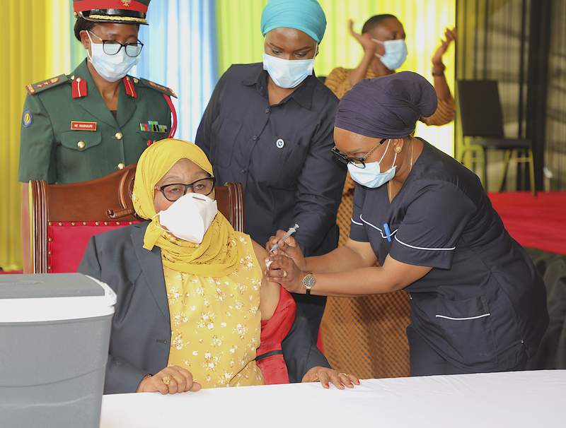 In breakthrough, Tanzania kicks off COVID-19 vaccinations