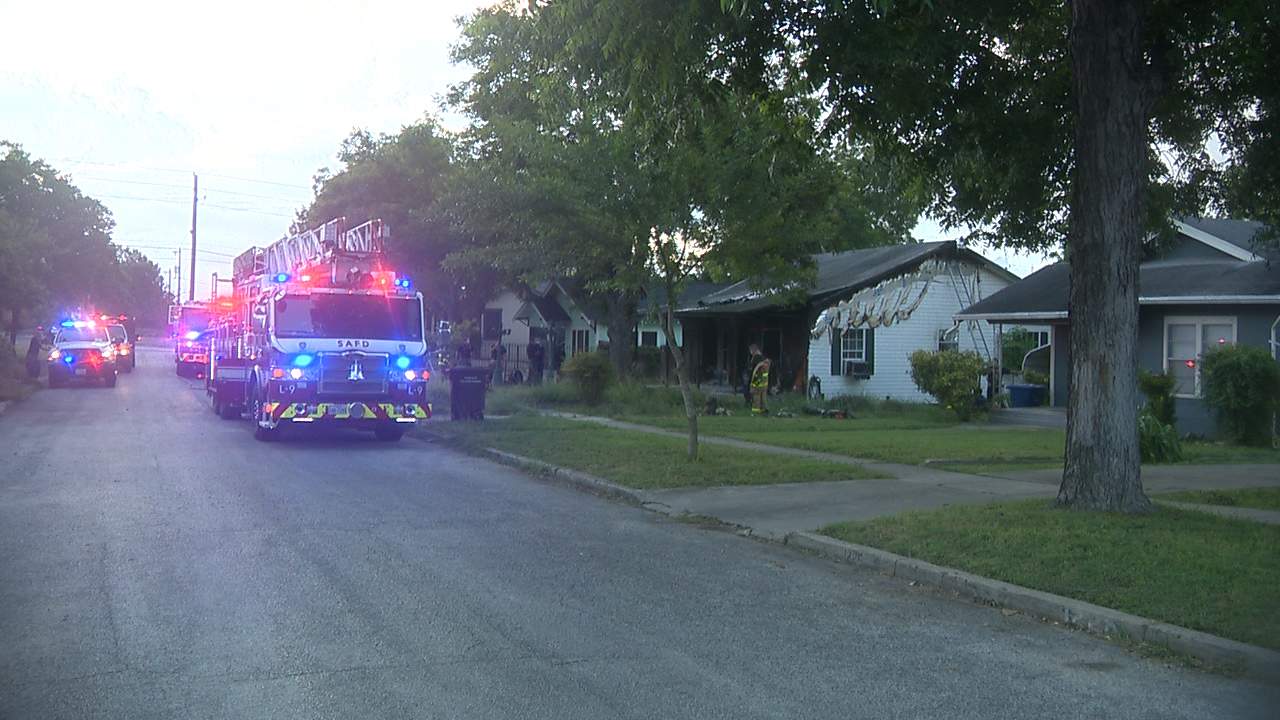 Arson investigating house fire on the East Side