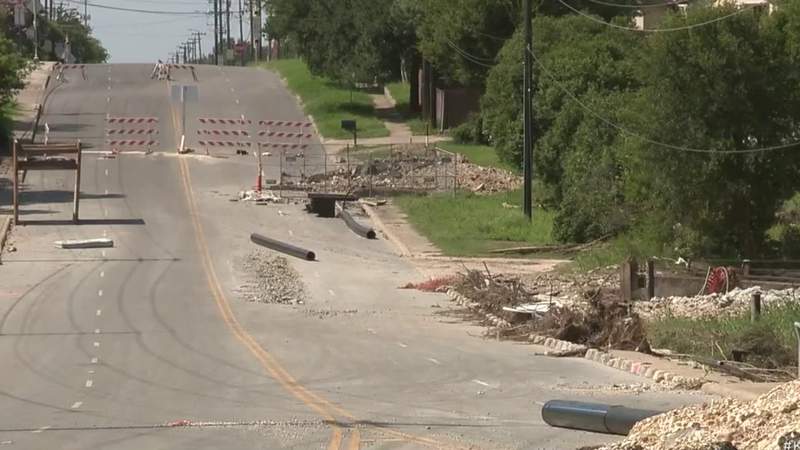Pinn Road detours continue in midst of SAWS project
