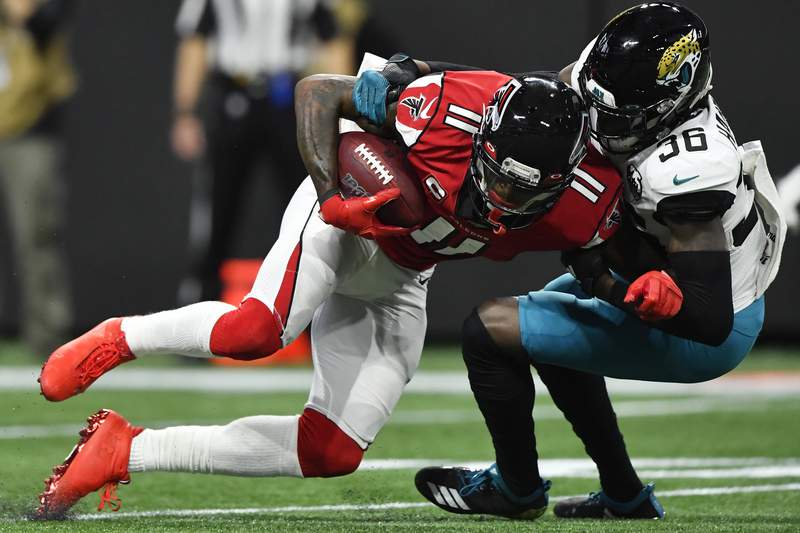 In interview, Jones says he’s ready to leave Falcons