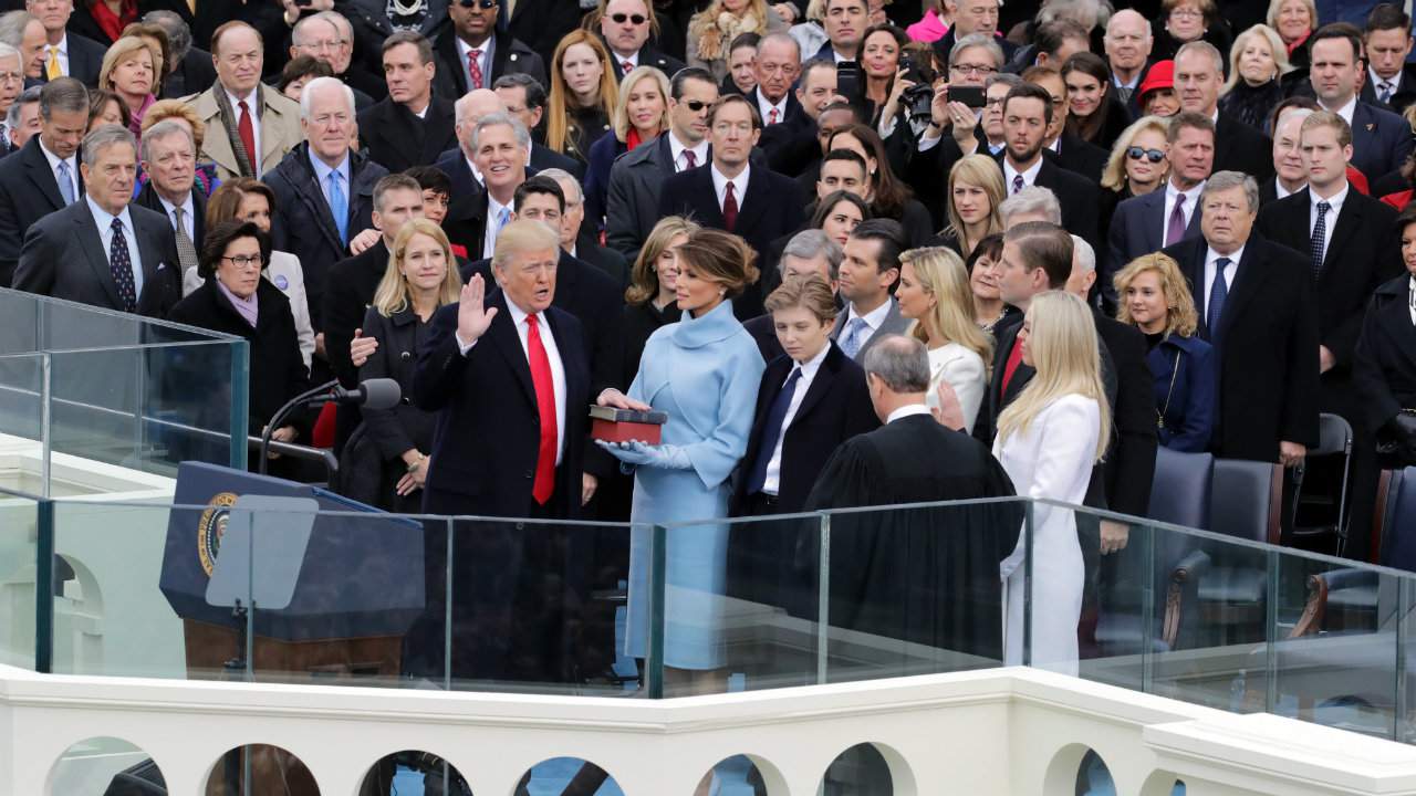 What did Trump say at his 2017 inauguration speech? A look back