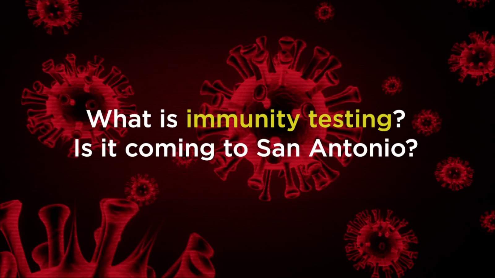 SAQ: What is immunity testing?