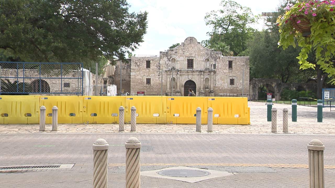 The Alamo installing temporary fencing to secure landmark during protests