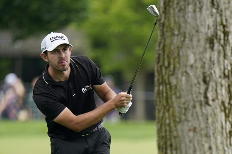 Cantlay sets an early target after a long day at Memorial