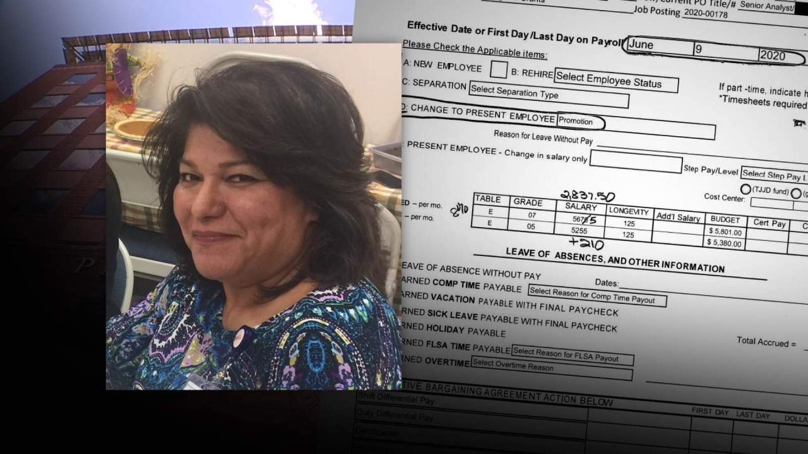 Bexar County employee promoted on same day co-worker she testified against was handed proposed termination