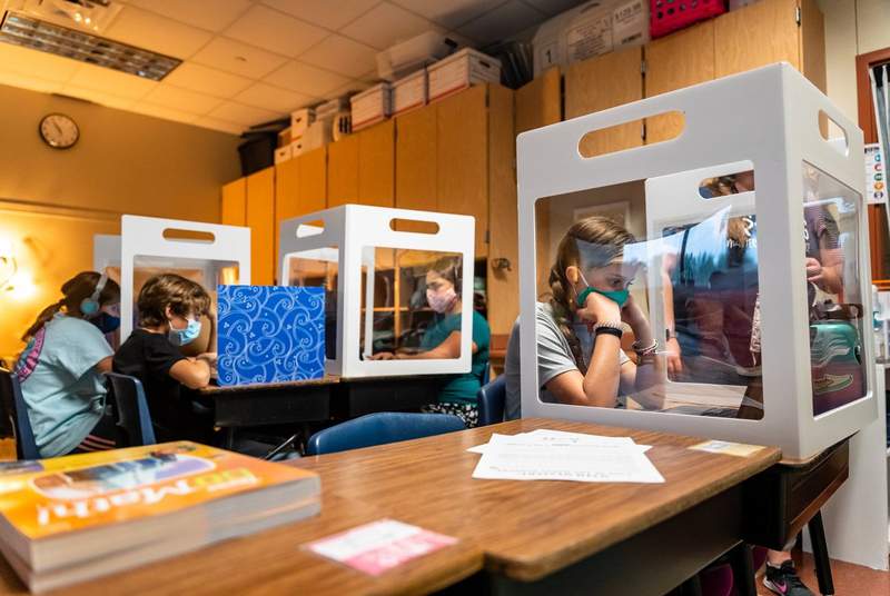 Texas’ ban on school mask mandates draws federal investigation for possibly violating the rights of students with disabilities
