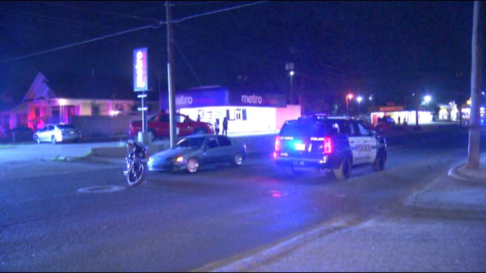 Motorcyclist hospitalized after being hit by car at West Side intersection, police say