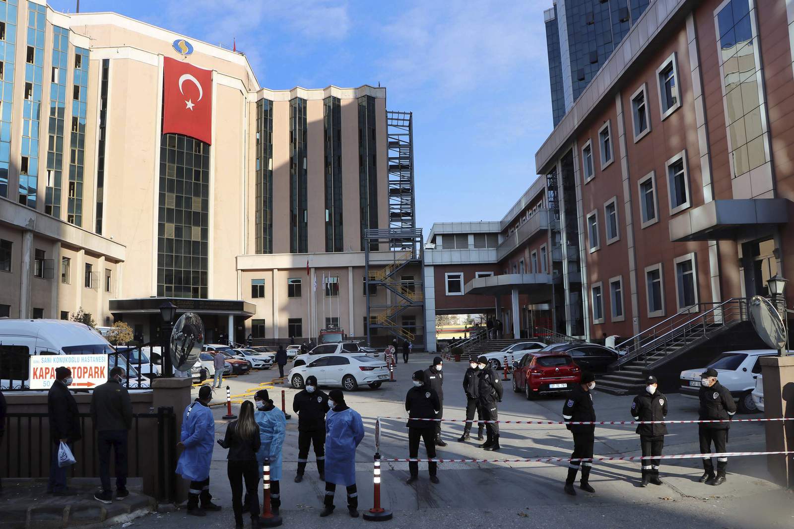 Hospital fire kills 9 COVID-19 patients at ICU in Turkey