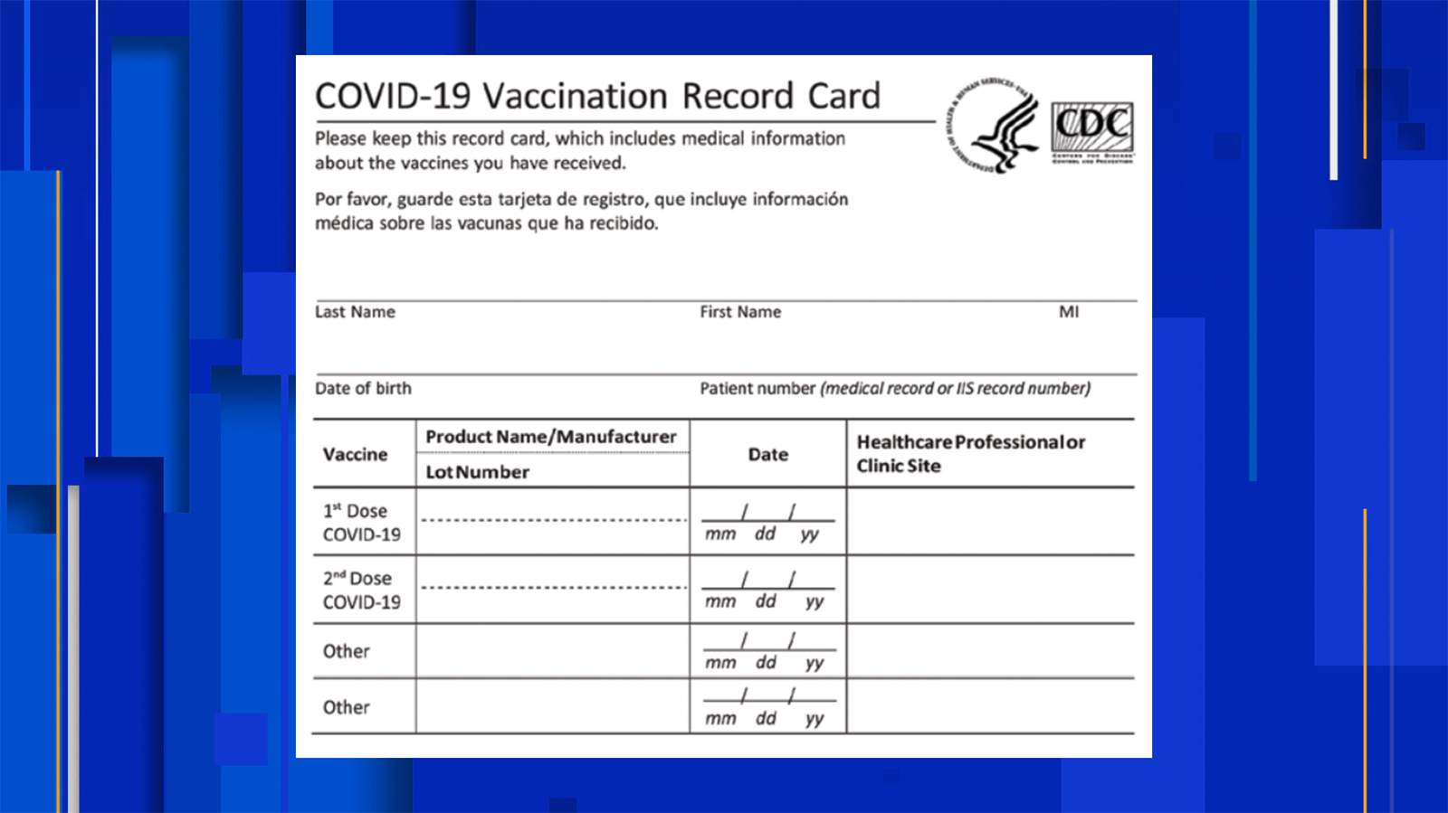 Get your completed COVID-19 vaccine card laminated for free at Office Depot through July