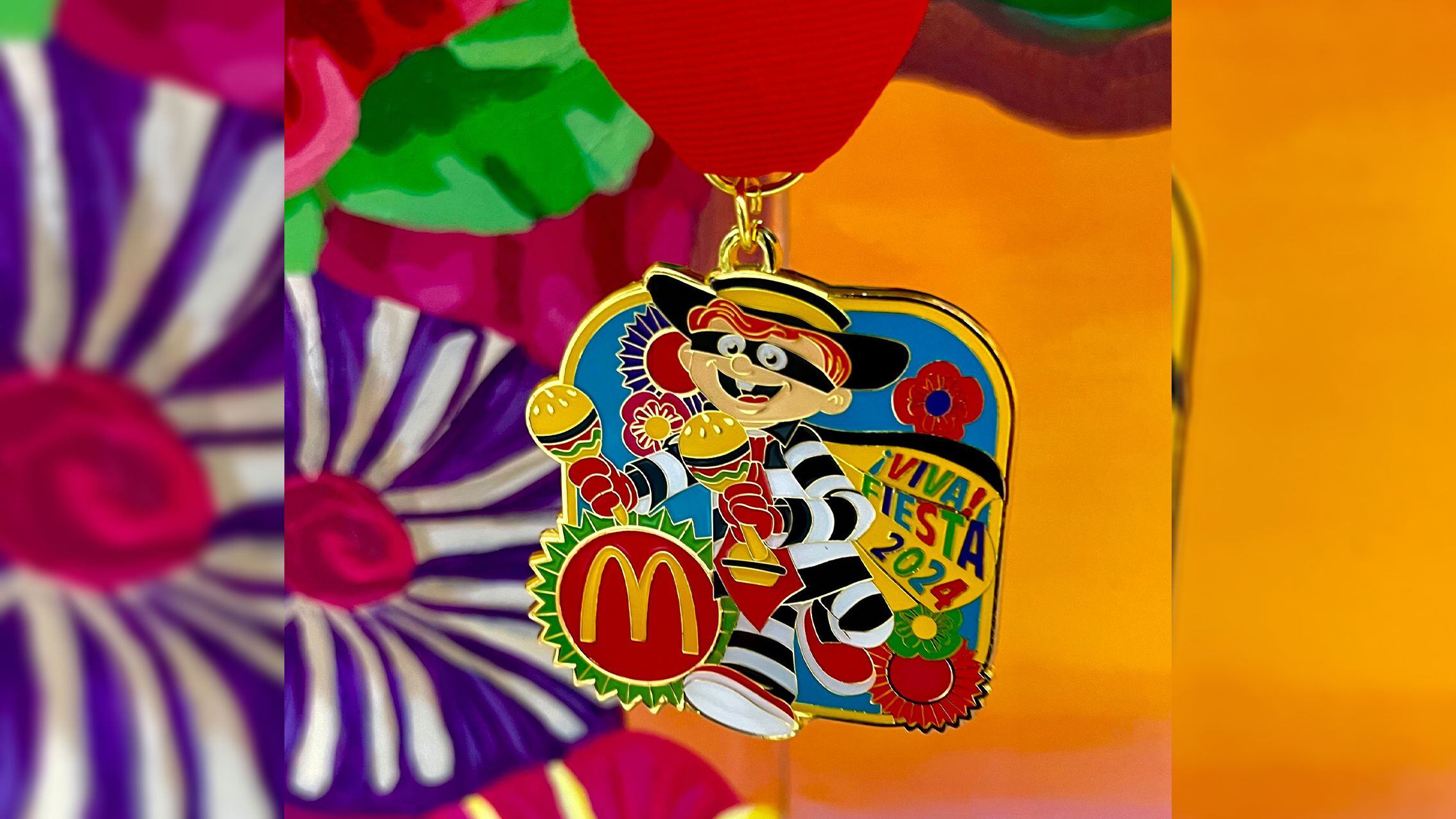 McDonald's is selling Fiesta medals for $8 each at participating locations.