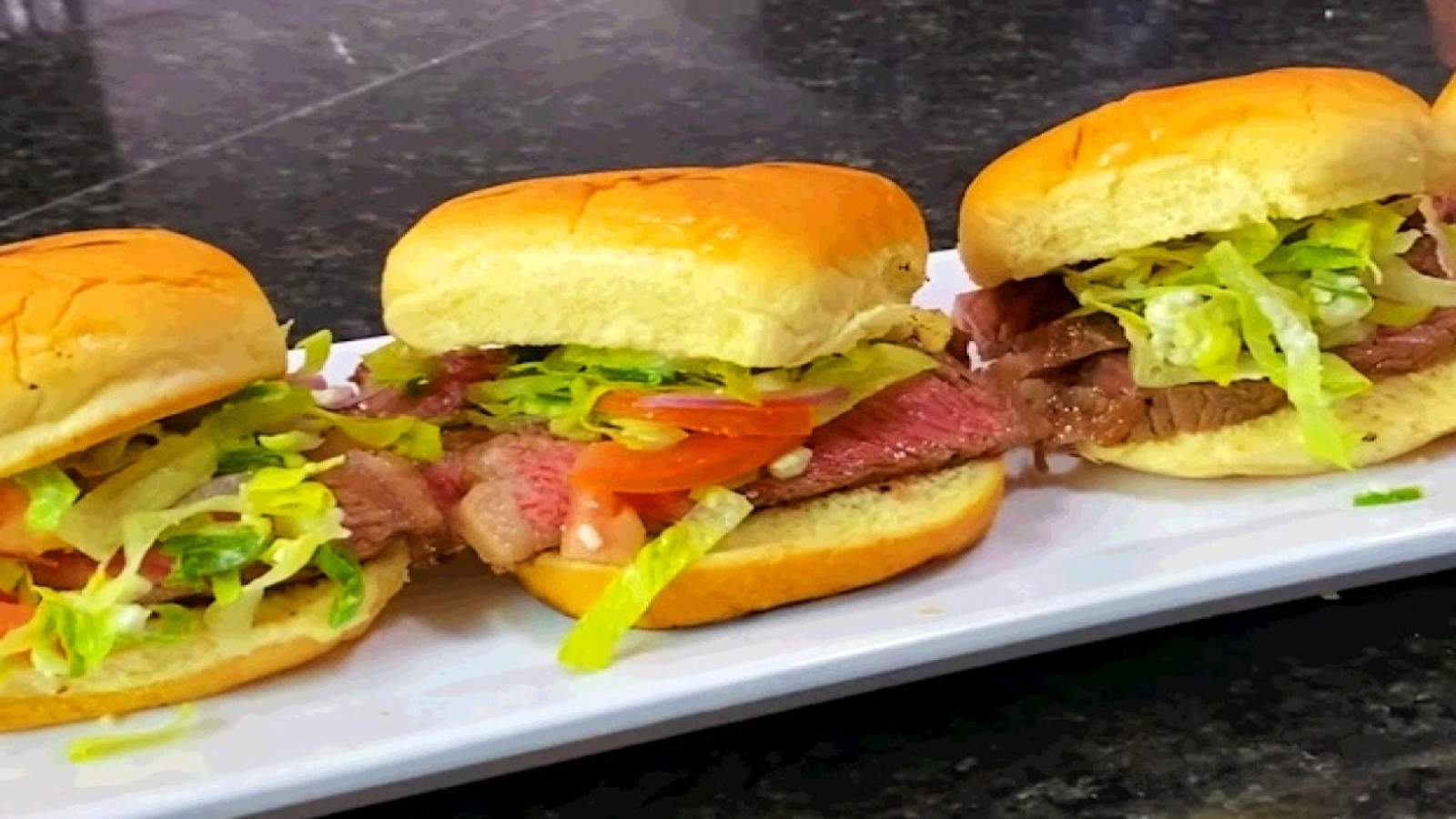 Recipes: Ribeye sliders, grilled shrimp salad + watermelon with mint, lime