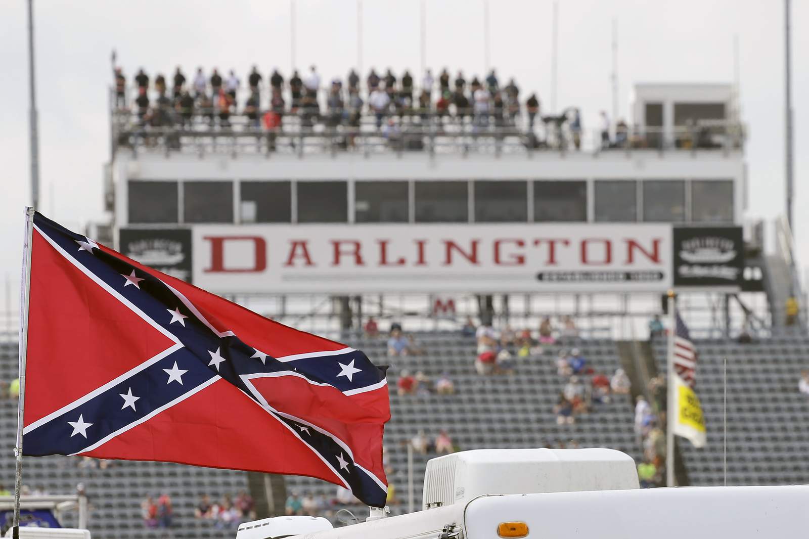NASCAR driver Ray Ciccarelli quitting after sport bans Confederate flag from its races, venues