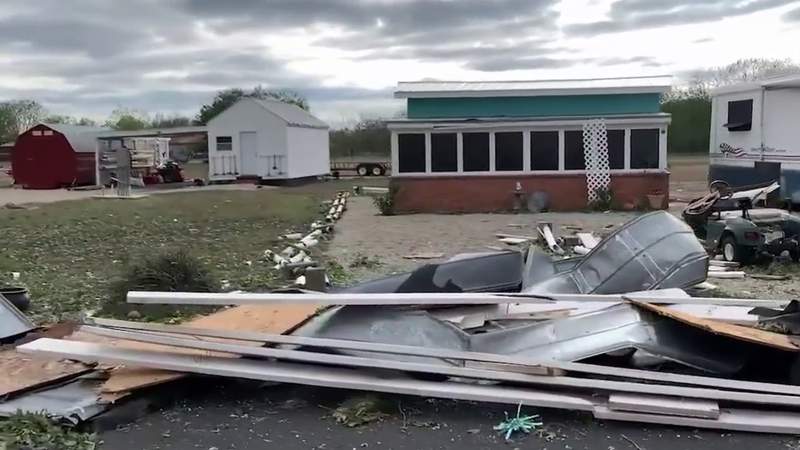 D’Hanis residents are hopeful for FEMA assistance following severe storm, hail damage