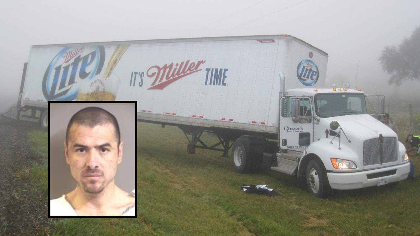 Man who stole new Miller Lite delivery truck and led officer pursuit sentenced to 20 years in prison