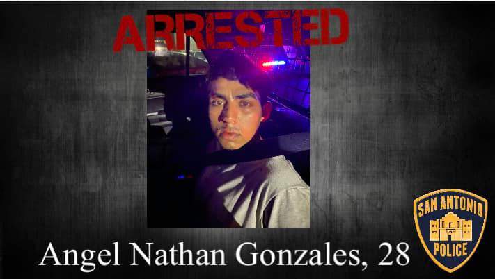 Angel Nathan Gonzales was taken into custody Saturday evening connected  the Northeast Side.