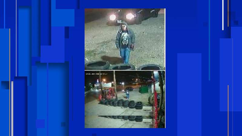 Have you seen this person? SAPD seeks arsonist who used Molotov cocktail to set vehicle on fire