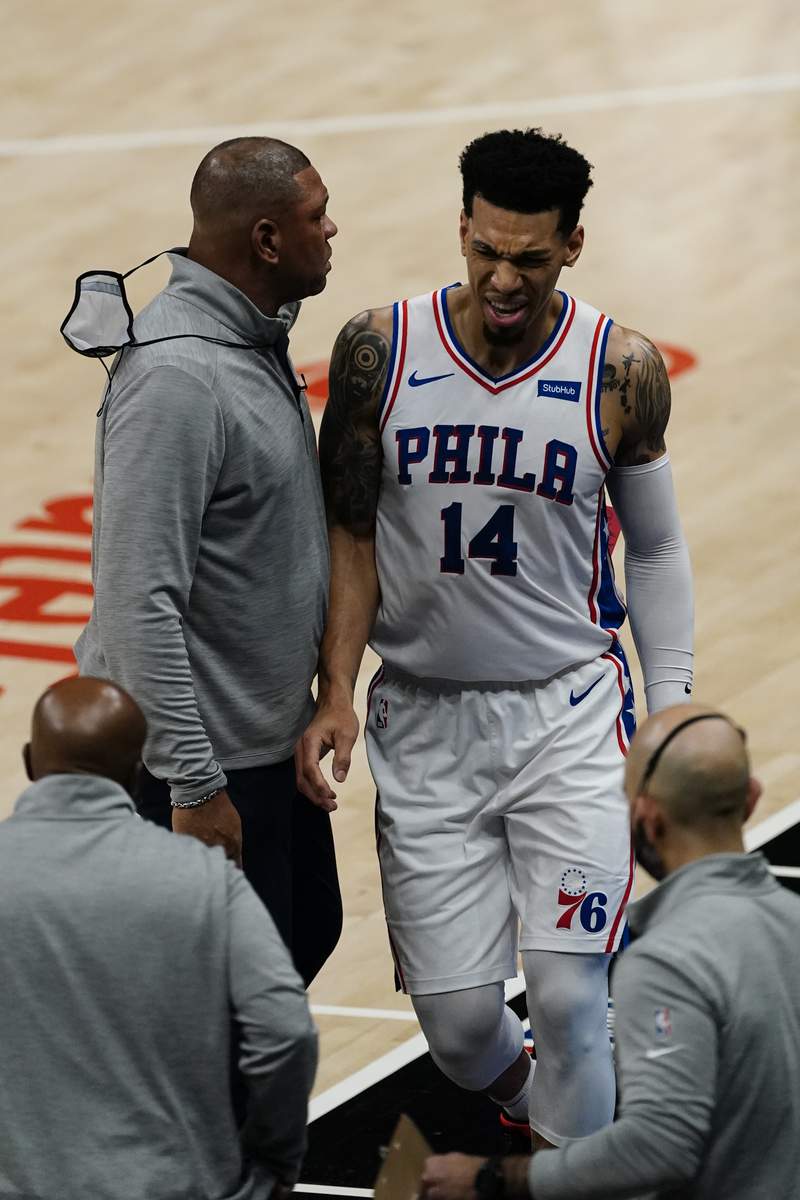 76ers' Rivers seeks fill-in for injured Green against Hawks