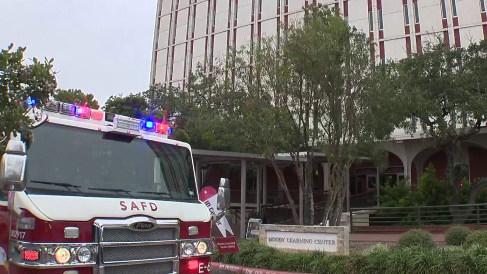 Fire prompts evacuation at San Antonio College