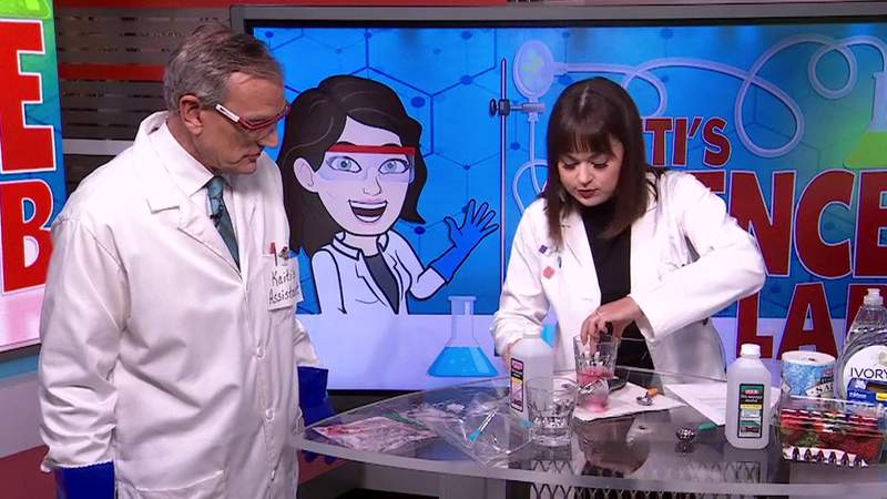 KSAT Kids Home Science: Extract DNA from a Strawberry