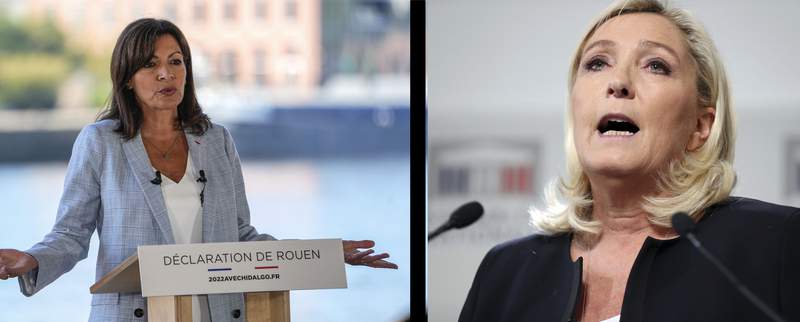 Two women campaign to become France's 1st female president