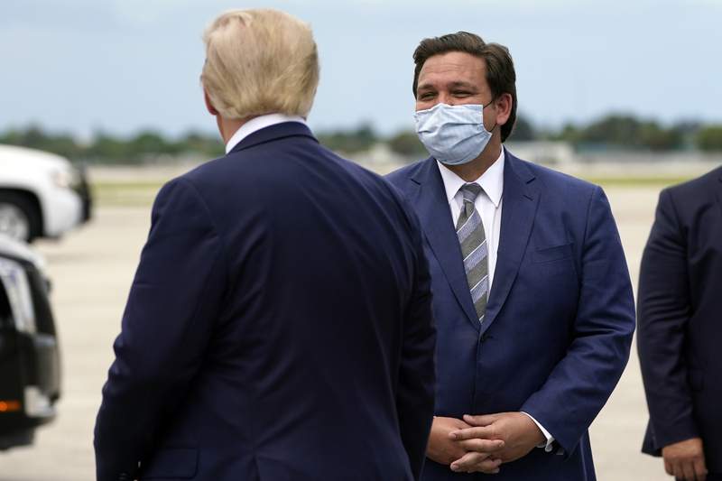 As pandemic wanes, Florida's DeSantis seizes national stage