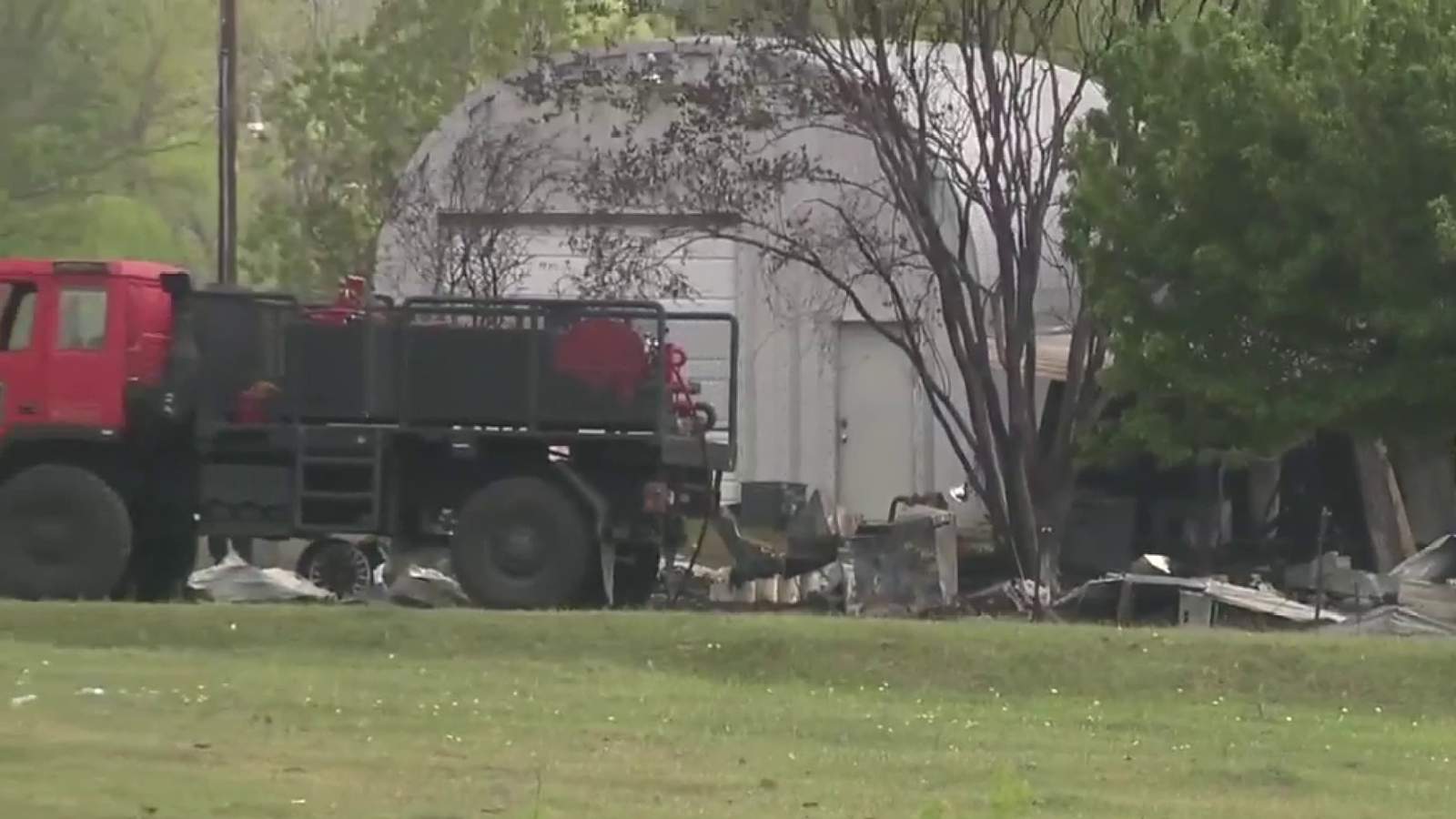 Human remains found in house fire in Lytle, officials say