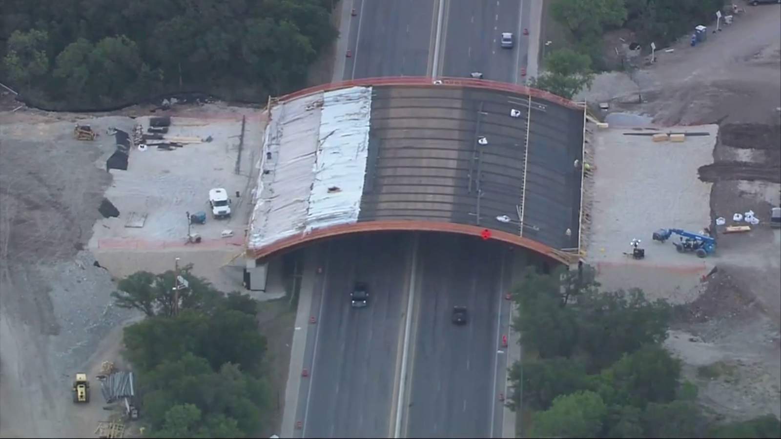 $23 million land bridge in San Antonio nearing completion